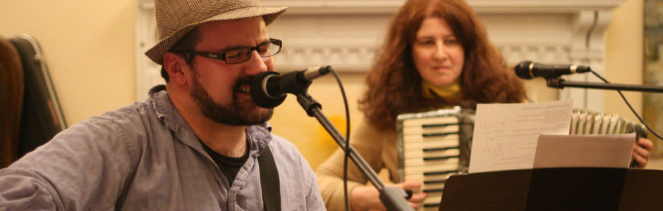 Das Binky & Nancy Rost play Tuvalu in Verona, WI
